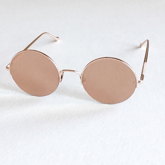 Sunday Somewhere Accessories - Sunday Somewhere Raine 53 mm Round Sunglasses